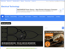 Tablet Screenshot of electricaltechnology.org